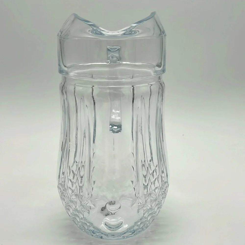 Gibson Home Brunson Glass Pitcher - Diamond Pattern